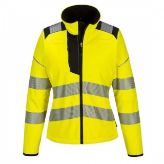 Portwest PW381 - PW3 Hi-Vis Stylish Women's Softshell Jacket 310g